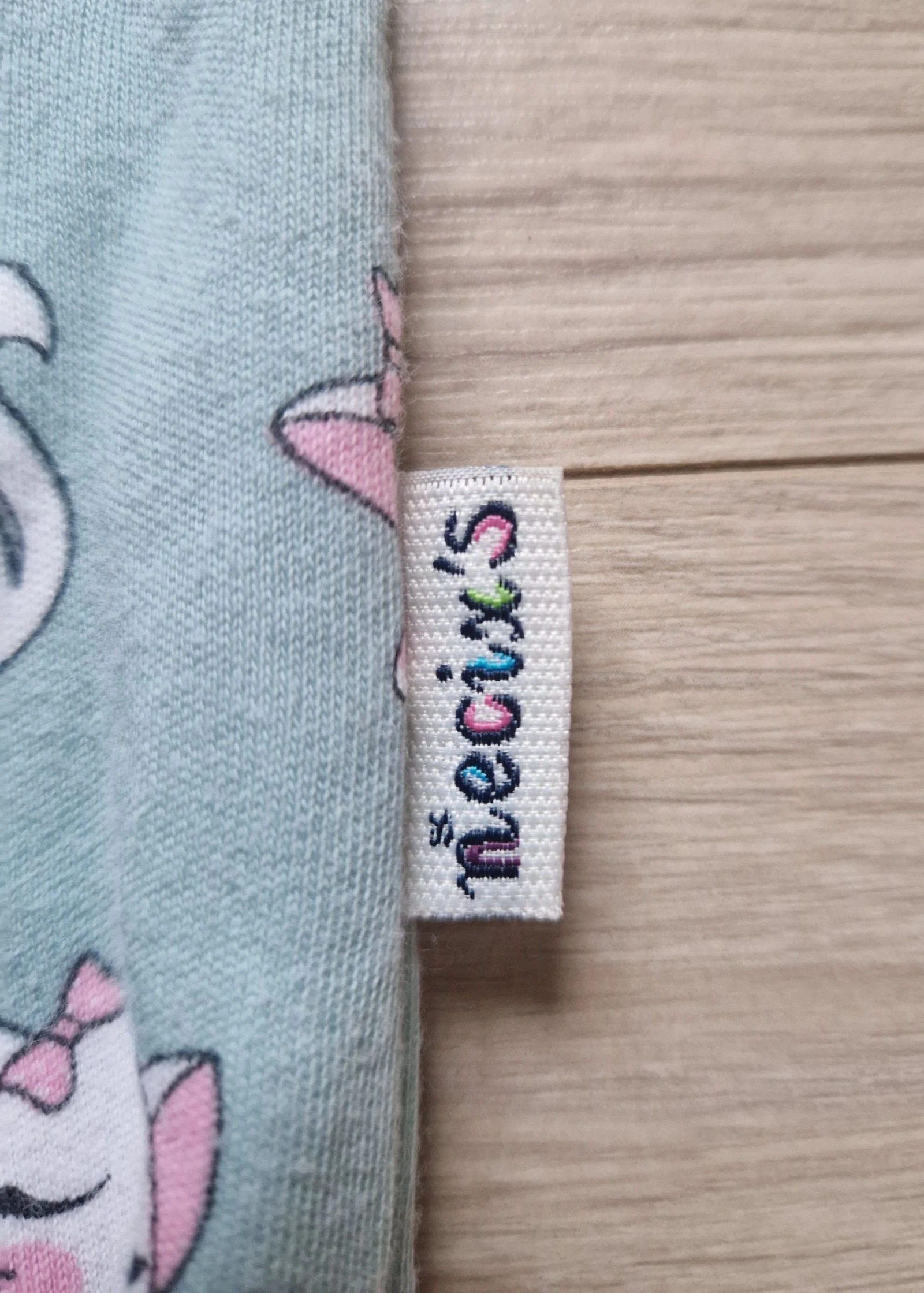 🦄 Pijama de bebé – Necix’s – motivo de gato unicornio – verde – talla 3-6 meses – buen estado – photo 3